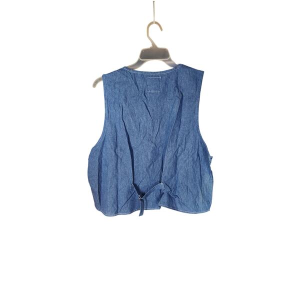 Quizz Patriotic Tedd Bear Print Vest NWT women's 16/18 - Picture 2 of 3